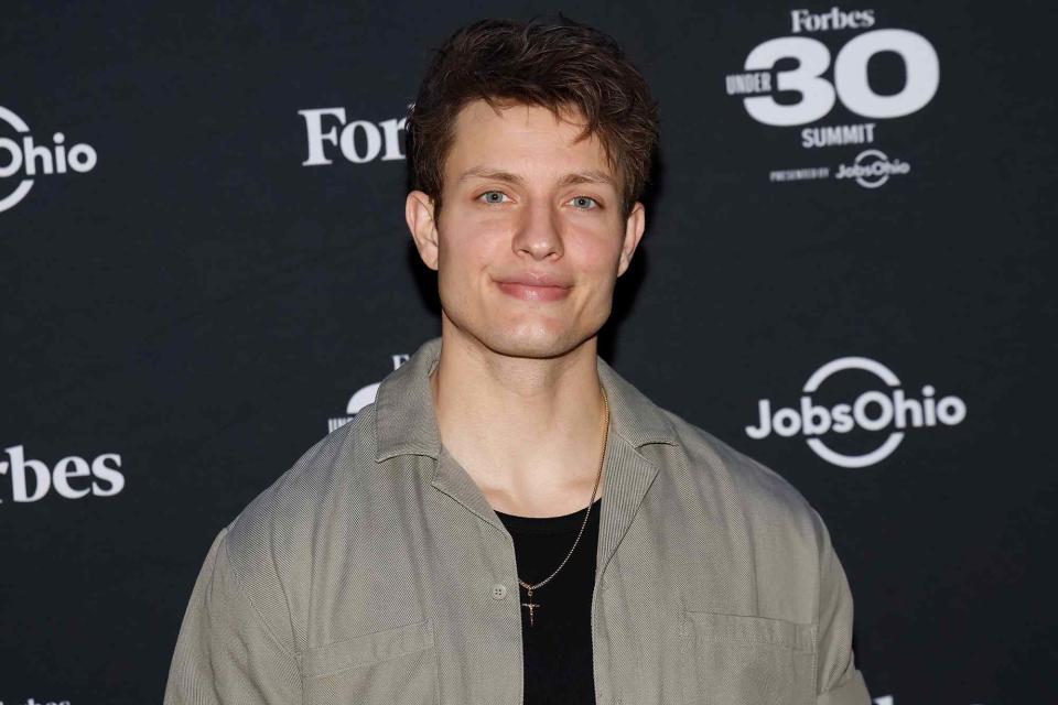 <p>Taylor Hill/Getty</p> Matt Rife is pictured attending the 2023 Forbes 30 Under 30 Summit at Cleveland Public Auditorium on October 10, 2023 in Cleveland, Ohio.