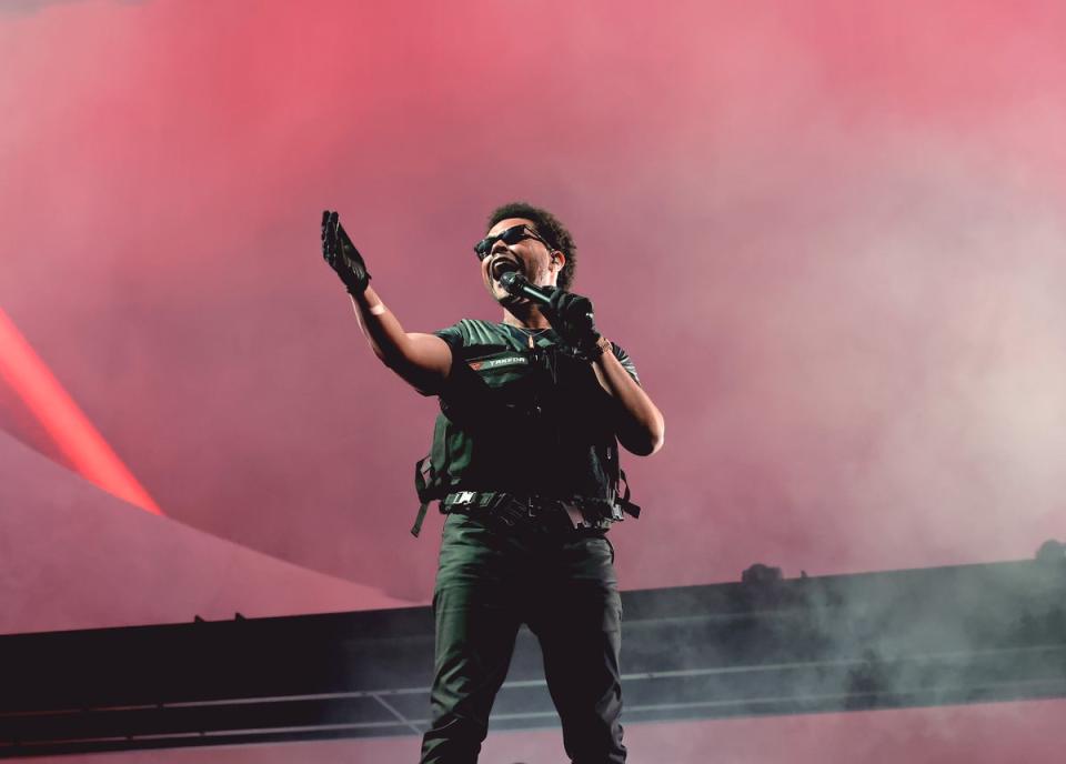 The Weeknd at Coachella 2022 (Getty Images for Coachella)