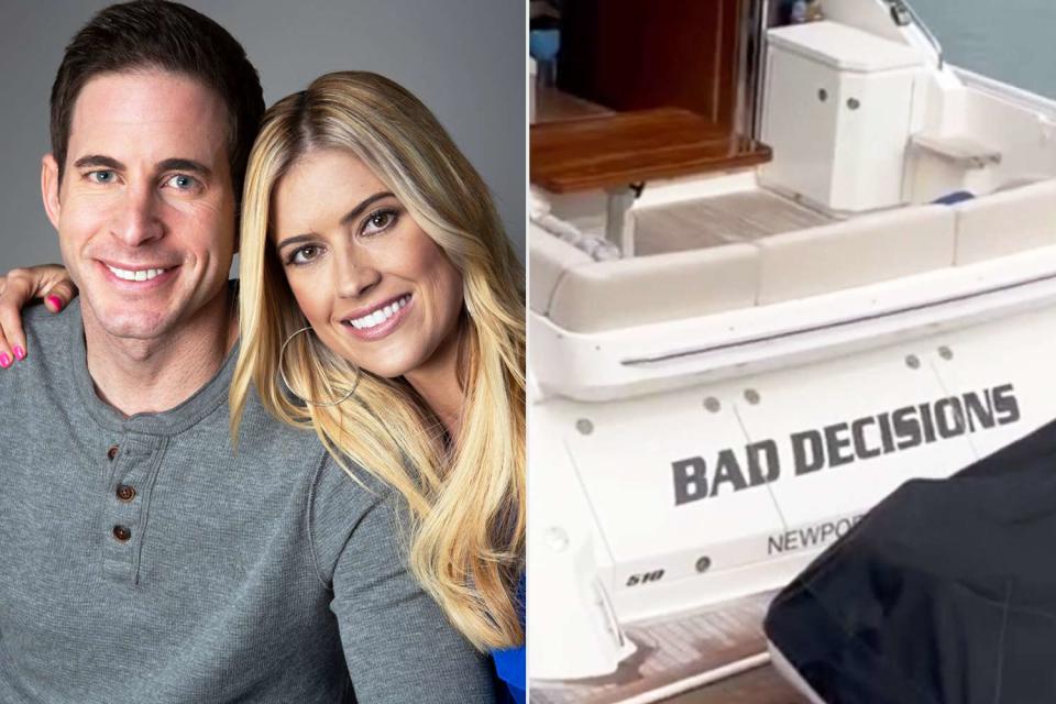 <p>Tarek El Moussa/Instagram</p> Tarek El Moussa and Christina Hall (left), El Moussa