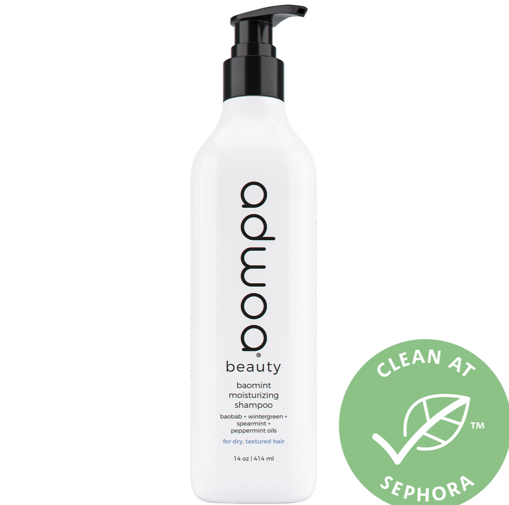 <p><a href="https://go.redirectingat.com?id=74968X1596630&url=https%3A%2F%2Fwww.sephora.com%2Fproduct%2Fadwoa-beauty-baomint-moisturizing-shampoo-P457234&sref=https%3A%2F%2F" rel="nofollow noopener" target="_blank" data-ylk="slk:Shop Now;elm:context_link;itc:0;sec:content-canvas" class="link rapid-noclick-resp">Shop Now</a></p><p>Baomint™ Moisturizing Shampoo</p><p>$22.00</p><p>sephora.com</p>