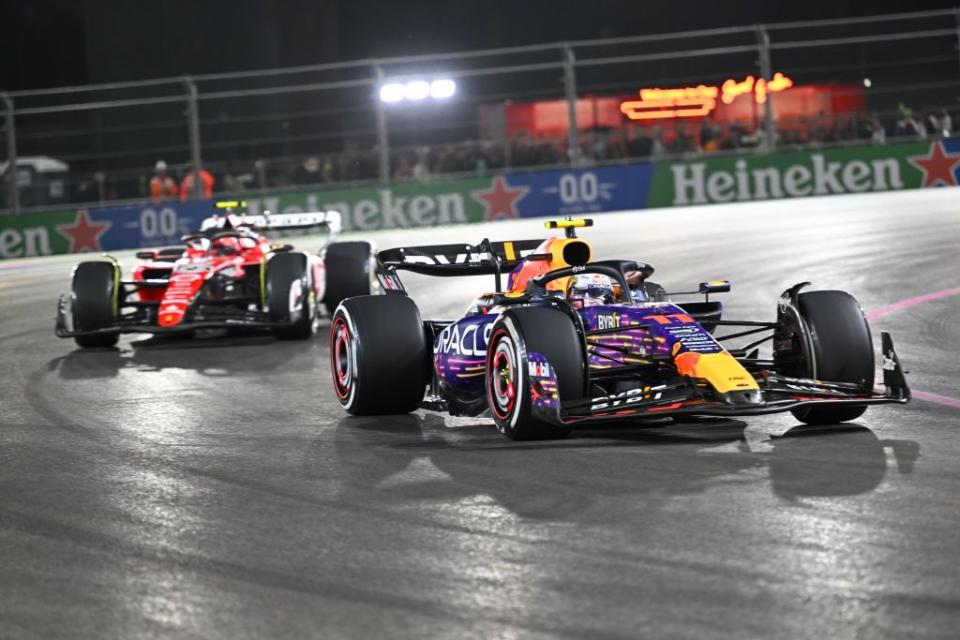 f1 grand prix of las vegas race night