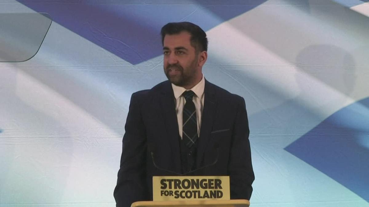 Humza Yousaf wins Scottish leadership race