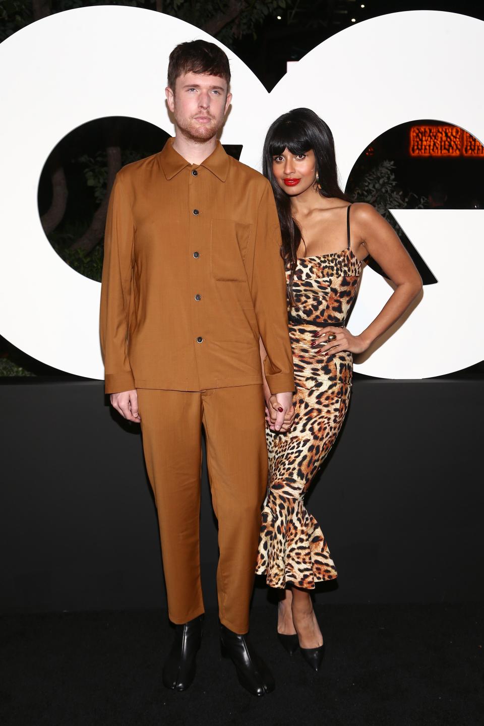 James Blake and Jameela Jamil