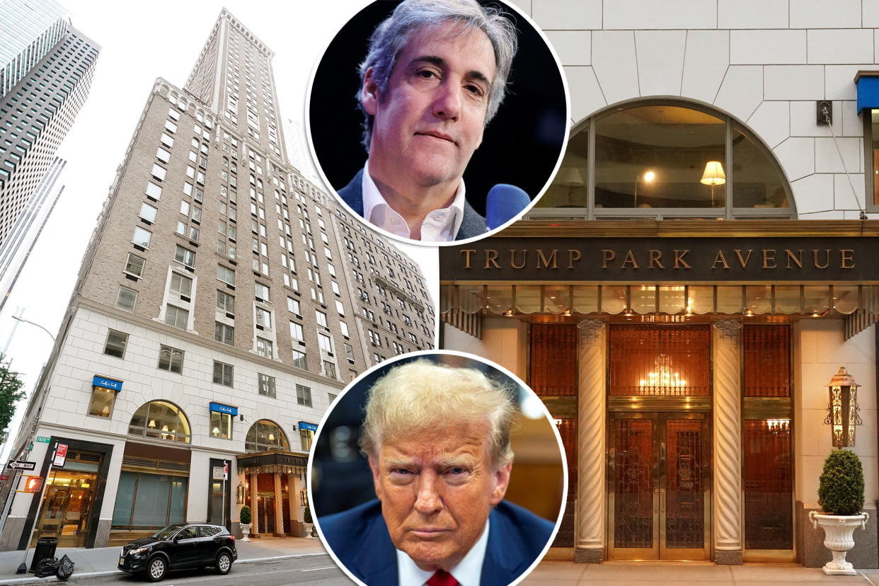 Despite Michael Cohen's soured relationship with Donald Trump, he still resides at Trump Park Avenue.