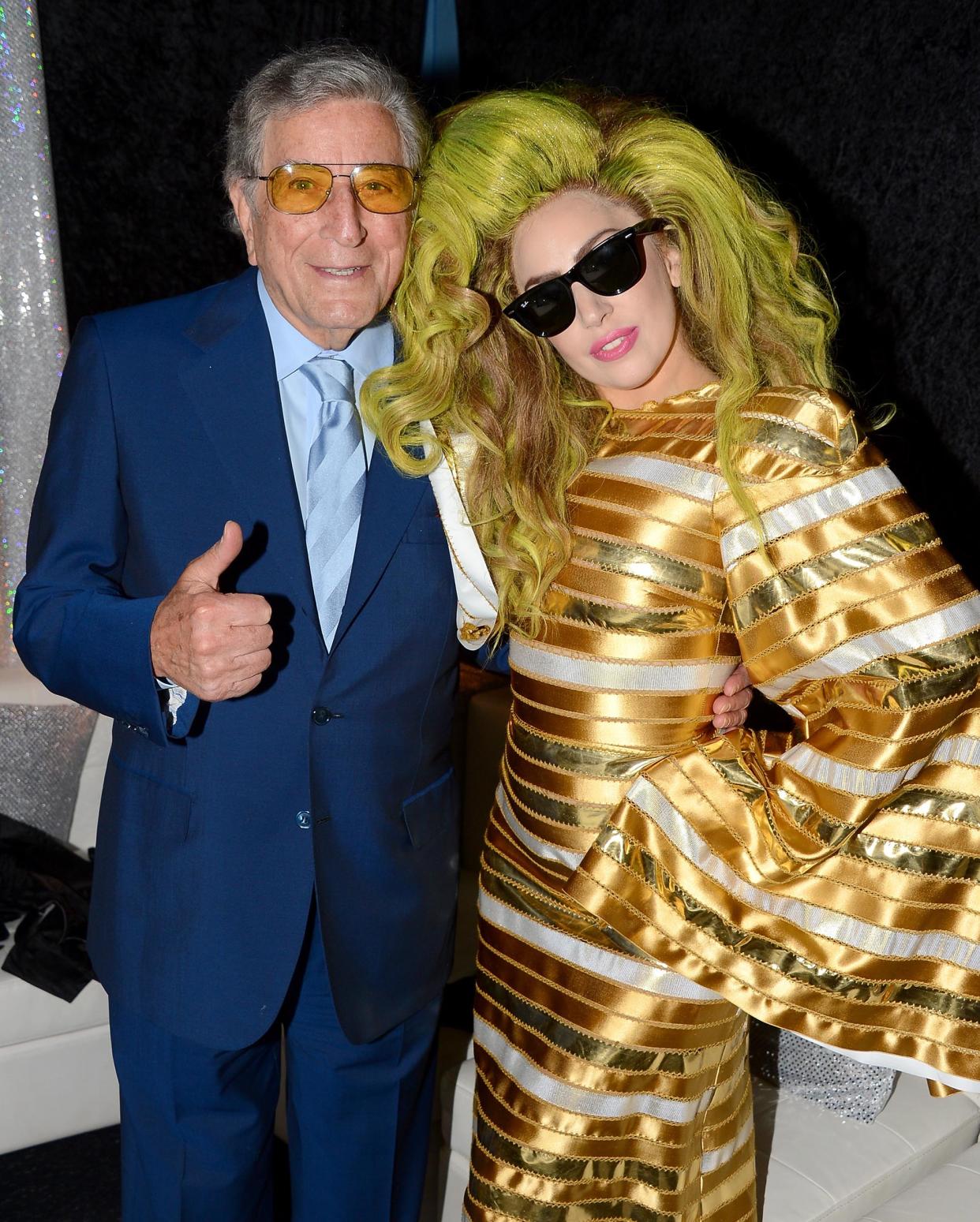 Lady Gaga and Tony Bennett (Theo Wargo / Getty Images)