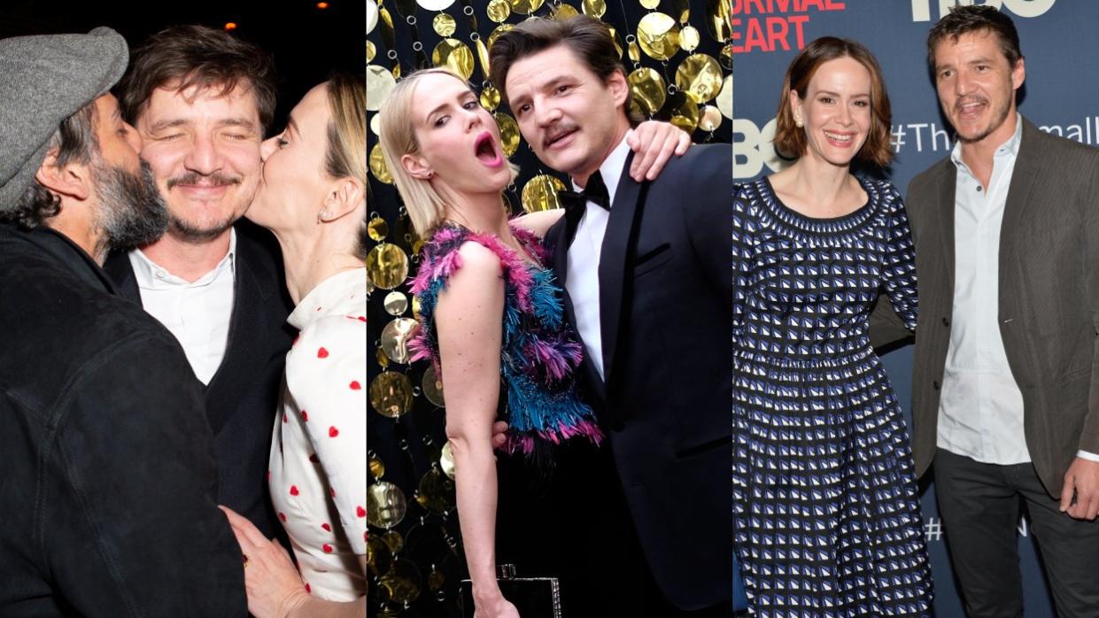 pedro pascal sarah paulson best friends lead