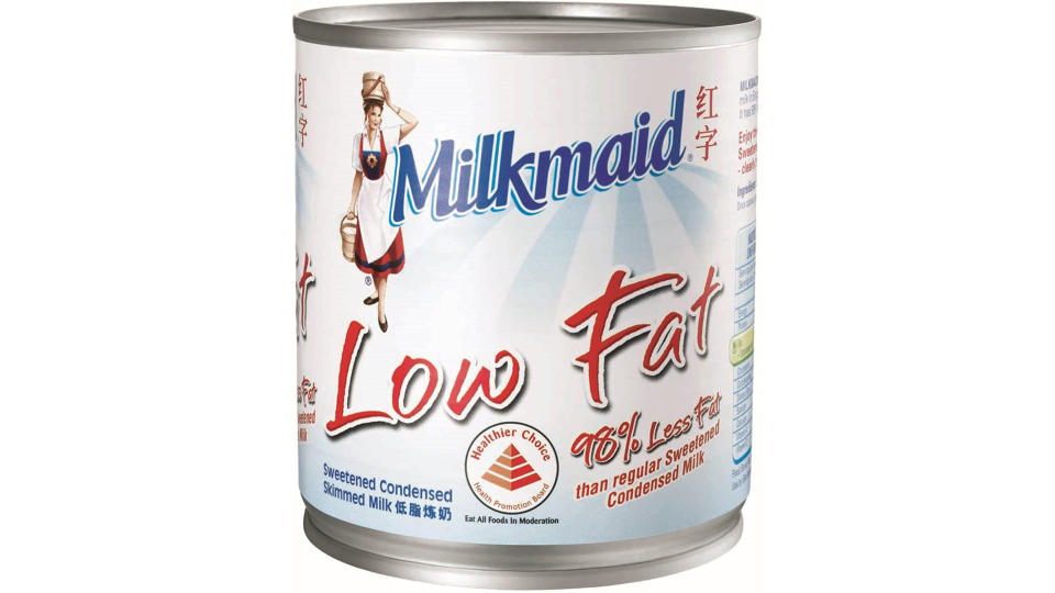 Milkmaid Low Fat Sweetened Condensed Milk, 392g. (Photo: Amazon SG)