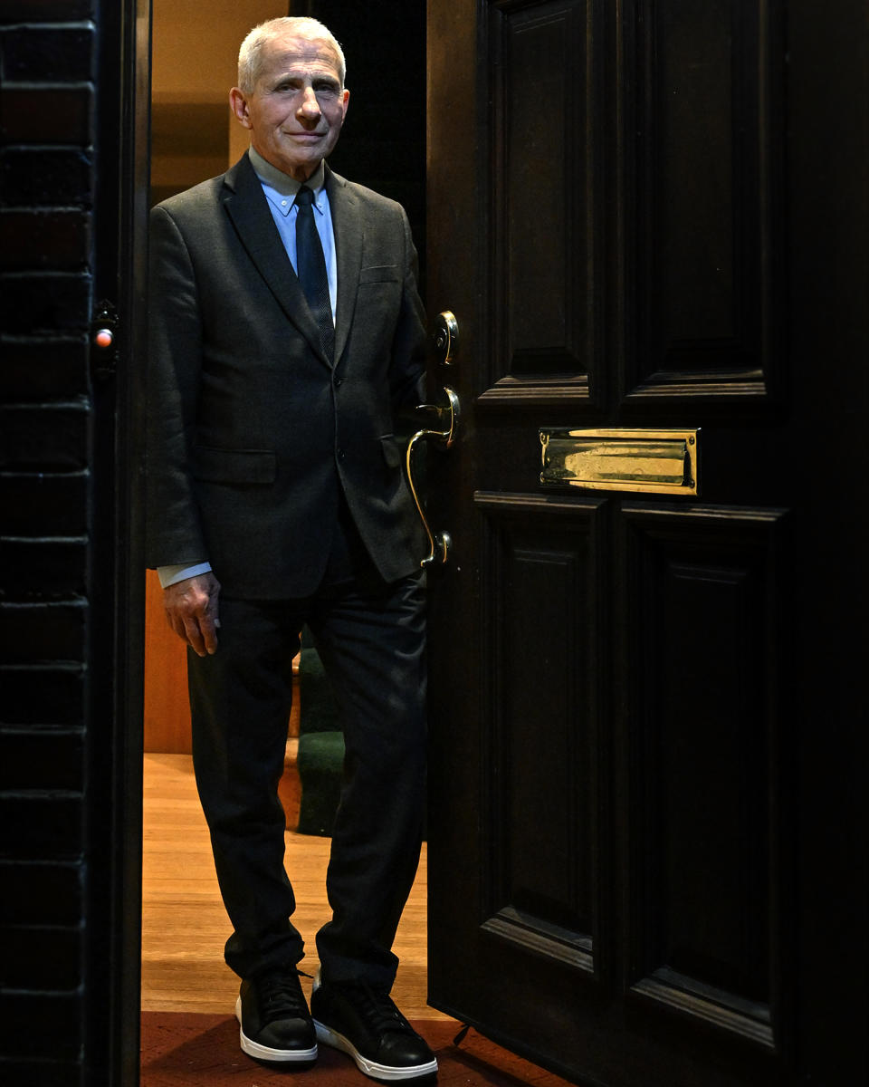 Anthony Fauci, principal asesor médico del presidente Joe Biden y director del Instituto Nacional de Alergias y Enfermedades Infecciosas, en Washington el 21 de noviembre de 2022. (Kenny Holston/The New York Times)
