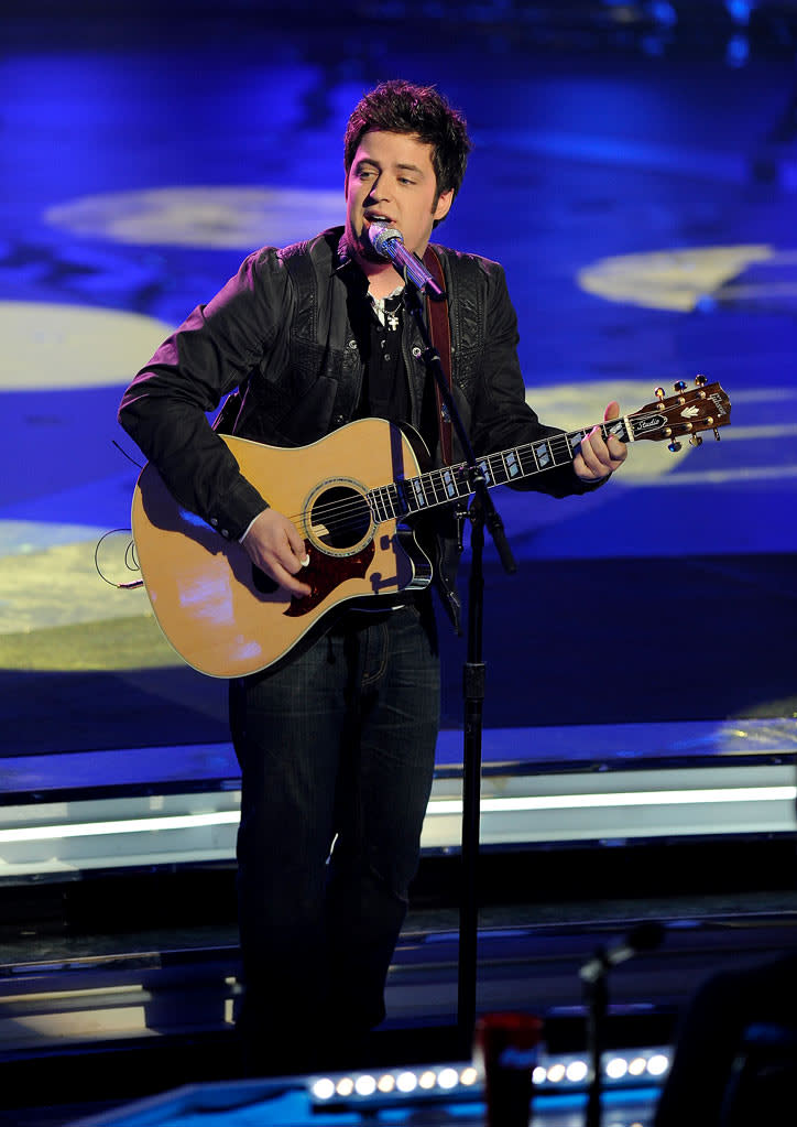 Lee DeWyze performs "A Little Less Conversation" by Elvis Presley on "American Idol."