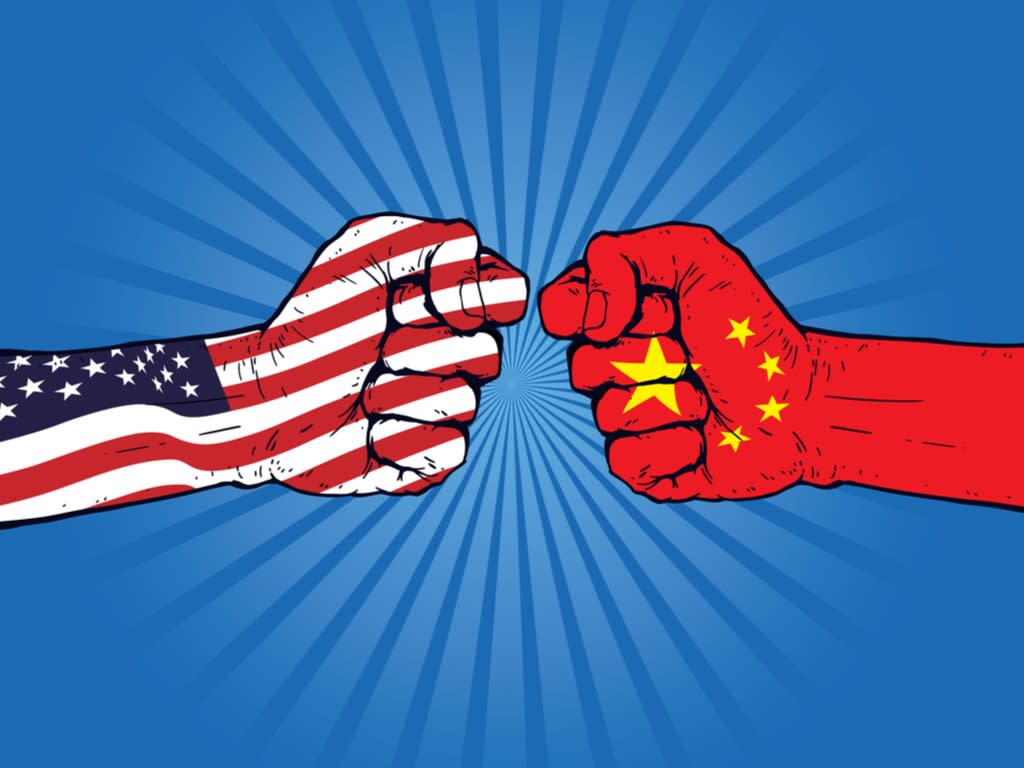 dow jones us-china trade war