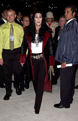 Cher at the Hollywood premiere of New Line's Blow