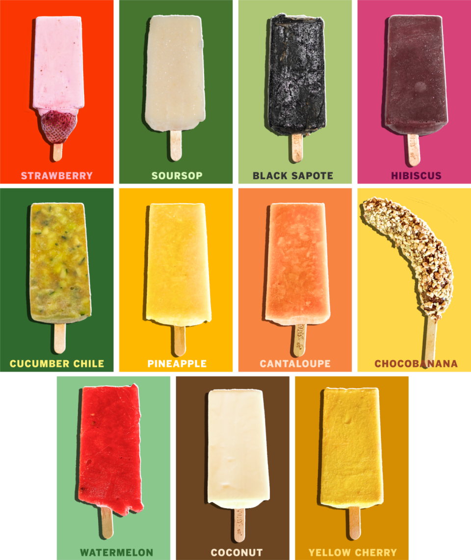 11 'greater' paletas options at Mateo's