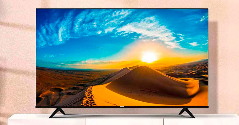 La Smart TV HiSense 55A6H en oferta de Buen Fin. Foto: Amazon