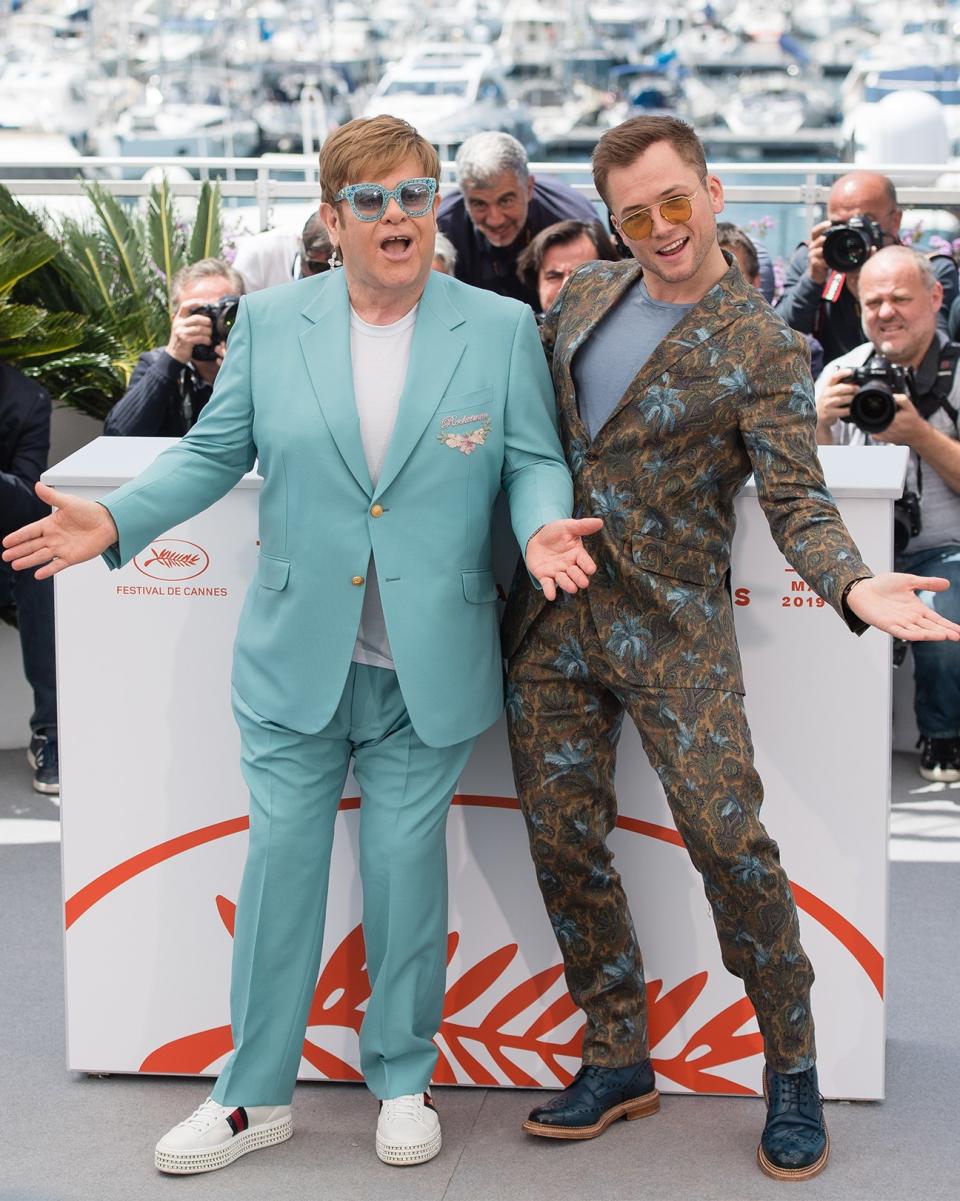 May 17: Elton John and Taron Egerton