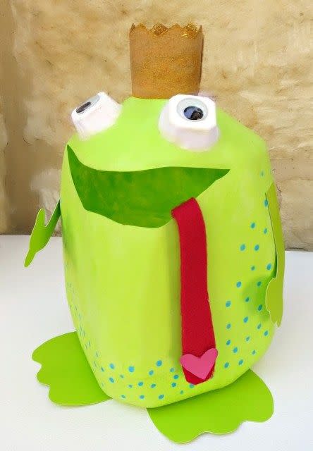 frog prince diy valentines day boxes
