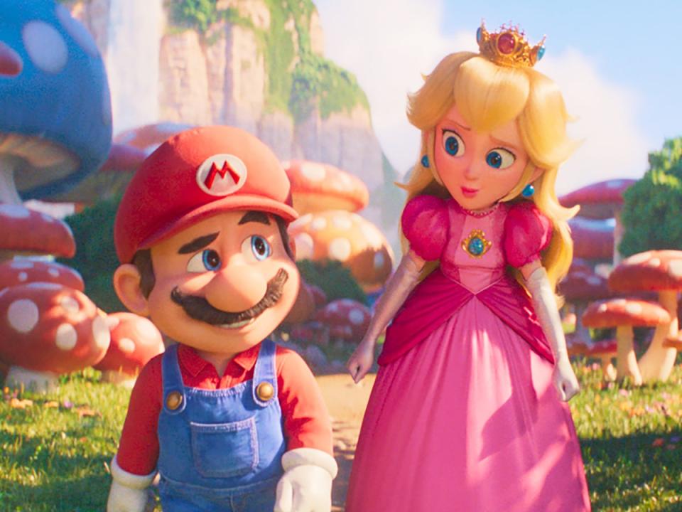 Chris Pratt and Anya Taylor-Joy voice Mario and Princess Peach in ‘The Super Mario Bros Movie' (Universal)