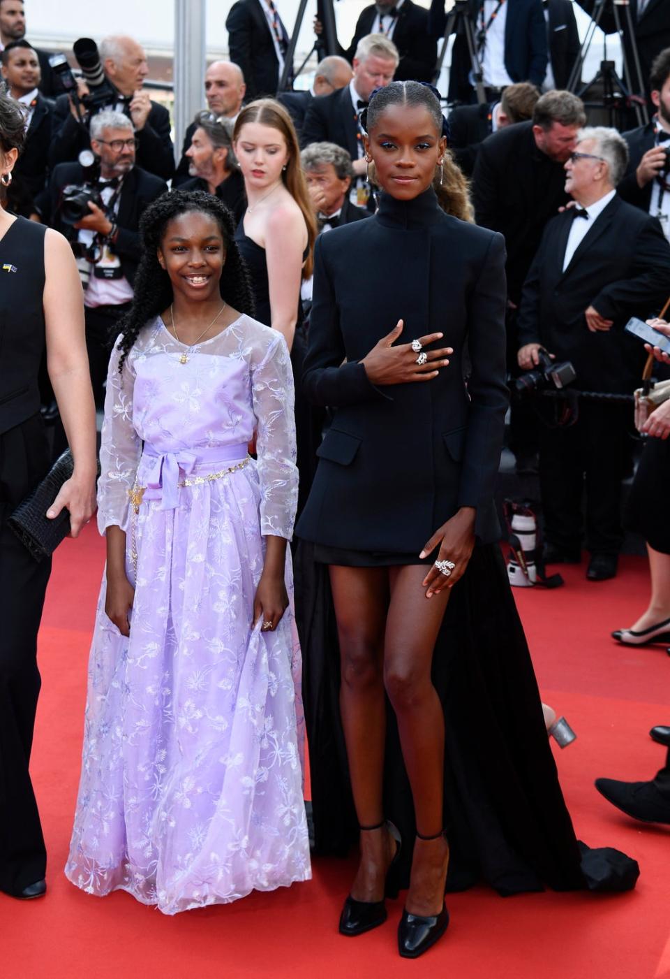 Letitia Wright in Fendi (Getty Images)