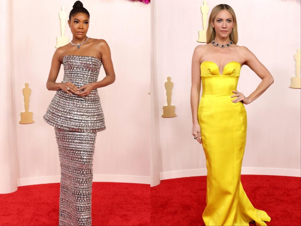 The bestdressed celebrities at the 2024 Oscars Yahoo Sports