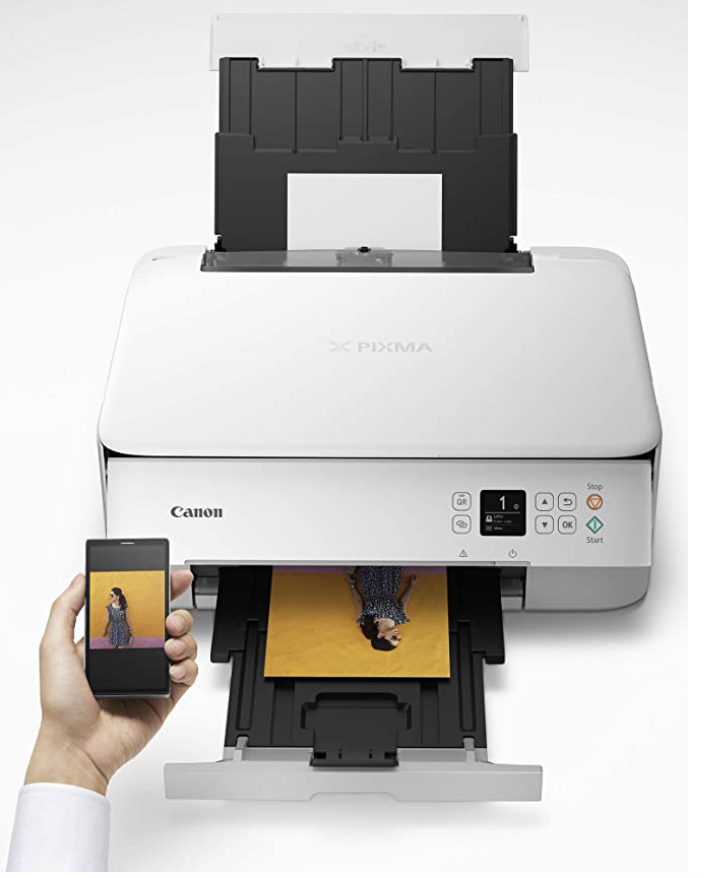 Print your kids homework and notes with this all-in-one Canon printer. PHOTO: Amazon