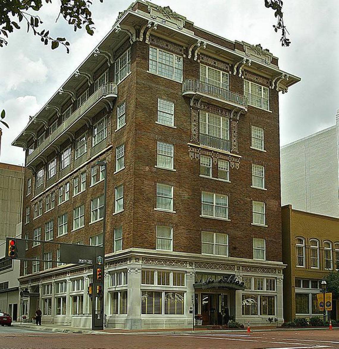 File photo of the Ashton Hotel in downtown Fort Worth.