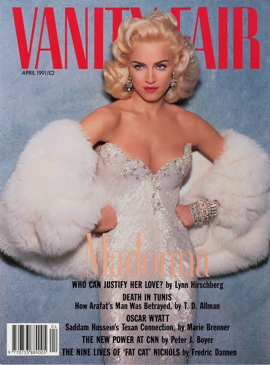 Madonnas „Vanity Fair“-Cover von 1991. (Bild: Vanity Fair)