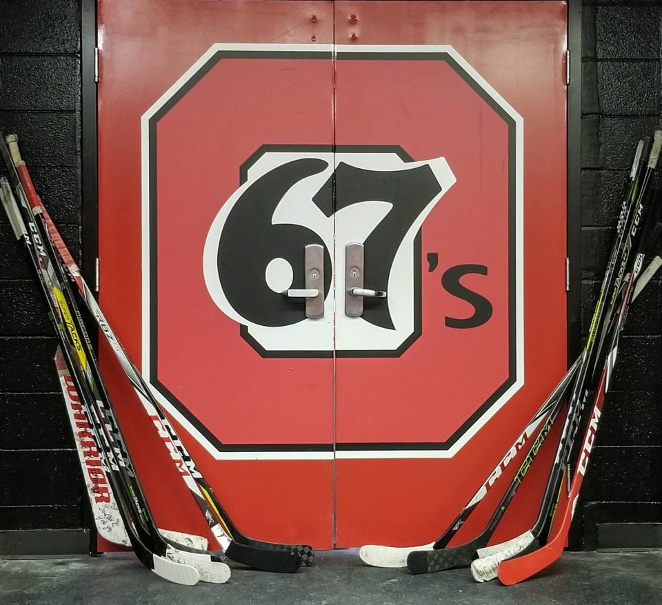 Ottawa 67’s sticks
