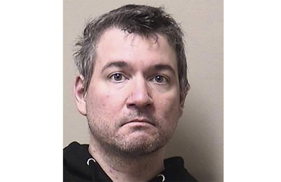 FILE - This booking photo provided by Kenosha County Sheriff's Department taken on Feb. 22, 2018, shows Randall Volar. Wisconsin's Supreme Court is set to decide Wednesday, July 6, 2022, whether Chrystul Kizer, an alleged sex trafficking victim accused of homicide, can argue at trial that she was justified in killing Volar, the man who trafficked her, a ruling that could help define the extent of immunity for trafficking victims nationwide. (Kenosha County Sheriff's Department via AP, File)