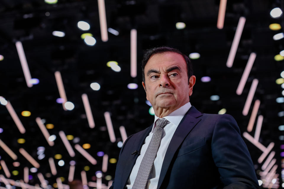 Carlos Ghosn has been accused of breaching Japanese financial trading law. Photo: Marlene Awaad/Bloomberg/Getty