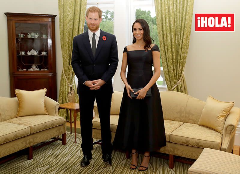 Meghan Markle y el príncipe Harry