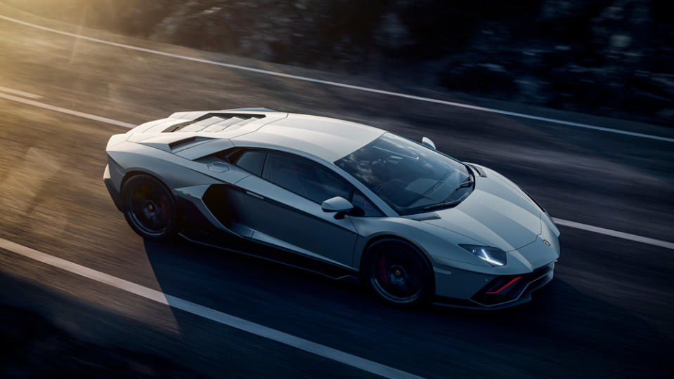 The supercar covers zero to 62 mph in 2.8 seconds and tops out at over 220 mph. - Credit: Photo by Lean Design GmbH, courtesy of Automobili Lamborghini S.p.A.