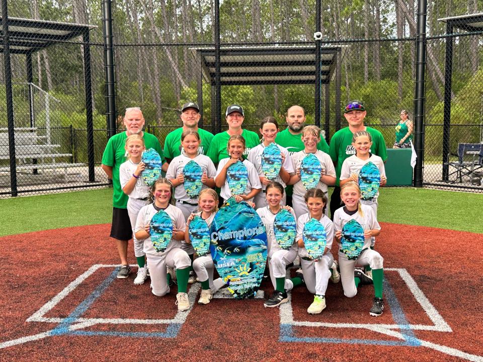 The Fusion Medley 8U softball team won the World Series in Panama City Beach, Florida, earlier this month. The team finished the season with an overall record of 77-16.