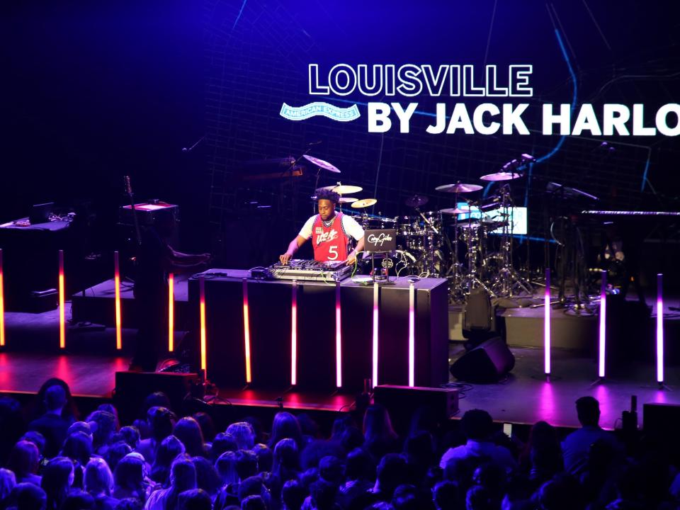 jack harlow brooklyn concert DJ