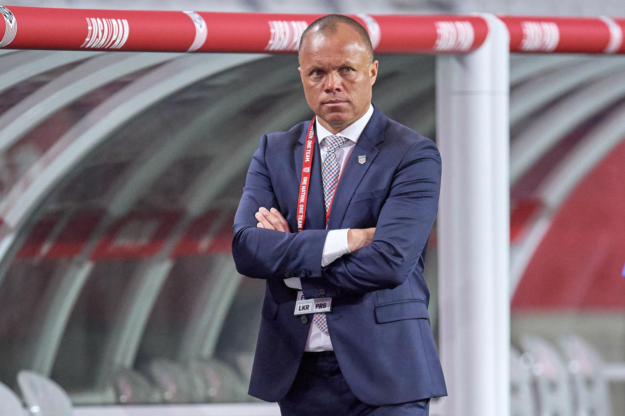 Earnie Stewart and others in U.S. Soccer have defended the organization's controversial "Chicago policy." (Photo by Robin Alam/Icon Sportswire via Getty Images)