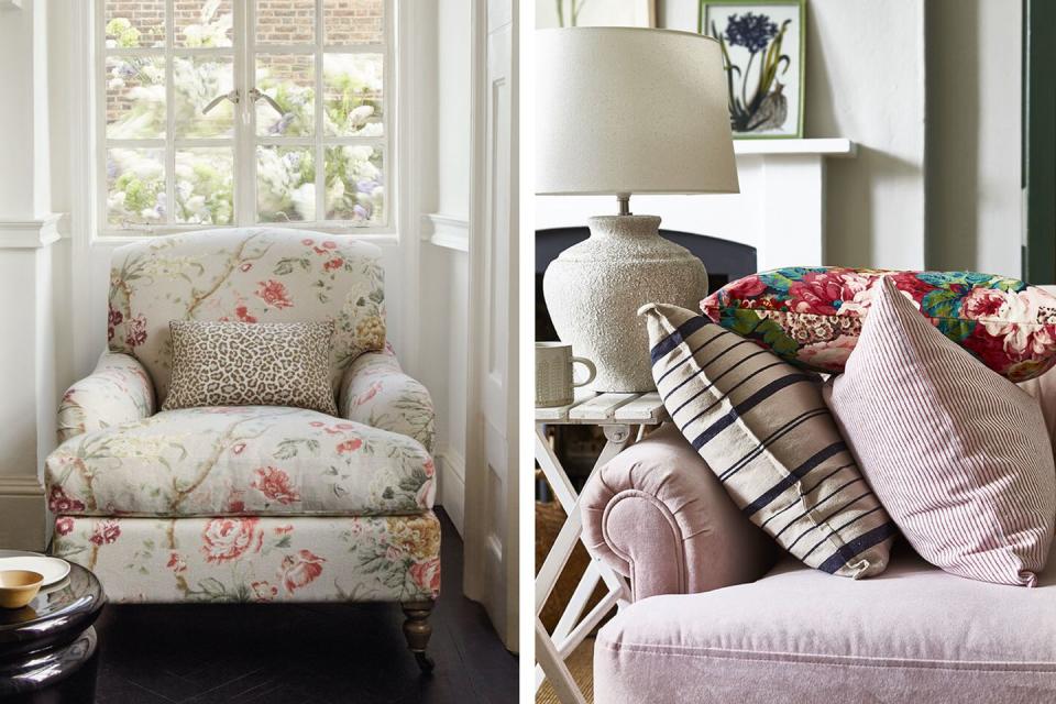 Photo credit: L: Colefax and Fowler, R: Country Living