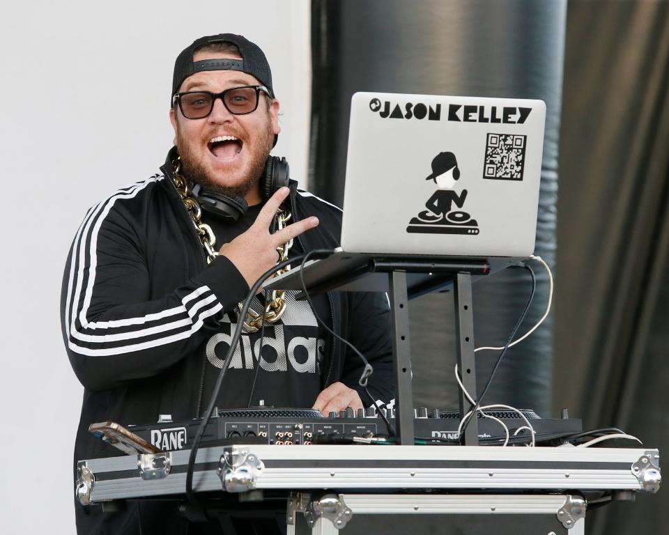 Toledo-area DJ Jason Kelley, owner of Book That DJ, provided a multiple-hour setlist of 1980s tunes that rocked the grandstand at the Lenawee County Fair Thursday night during the debut of the “Bodacious Moves and Big Hair at the Fair: Lenawee’s Premier ’80s Dance Party.”