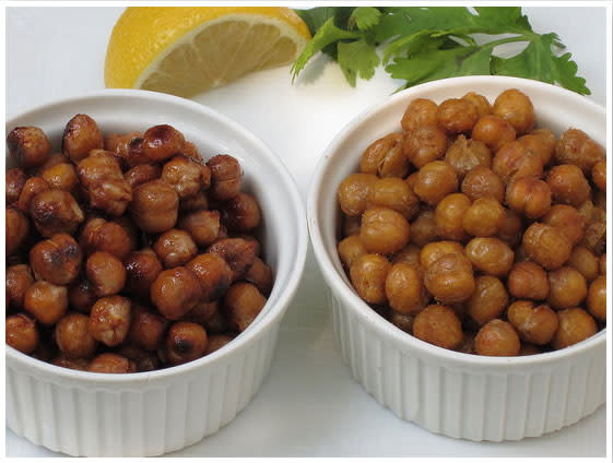 Roasted Chickpeas, Two Ways