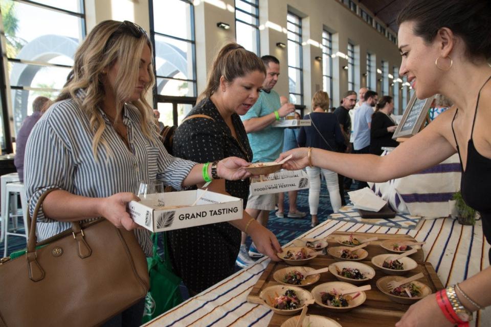 The 2019 Palm Beach Food and Wine Festival's Grand Tasting event was held at the Palm Beach Convention Center in West Palm Beach.