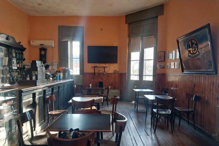 La cafetería del viejo hotel Molinari