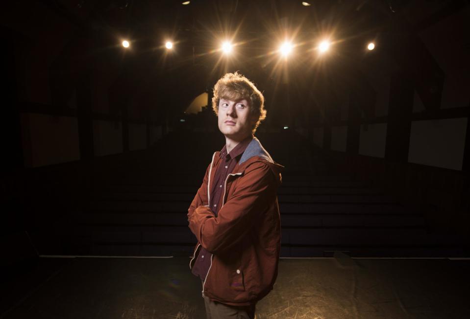 Geek chic: comic James Acaster is a regular star of the Edinburgh Fringe: Graeme Hunter Pictures