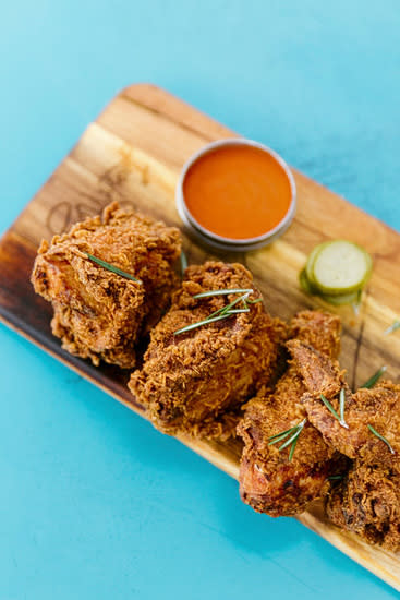 Fried chicken from Loosie's Kitchen (Loosie Rouge)