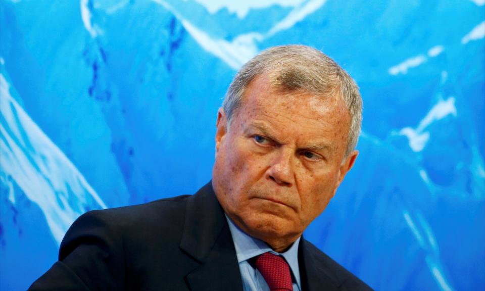 Sir Martin Sorrell, CEO of advertising group WPP