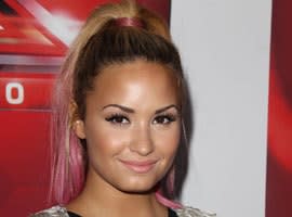 PHOTO: X Factor USA's Demi Lovato Debuts Pink Hair At Auditions