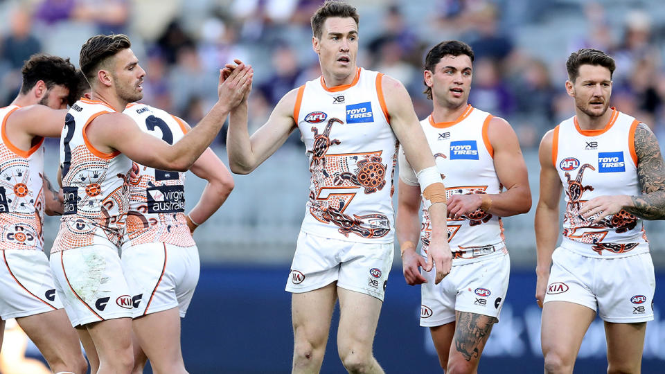 Jeremy Cameron has been among the Giants' best players since the club's debut season in 2012. (Photo by Will Russell/AFL Photos via Getty Images)