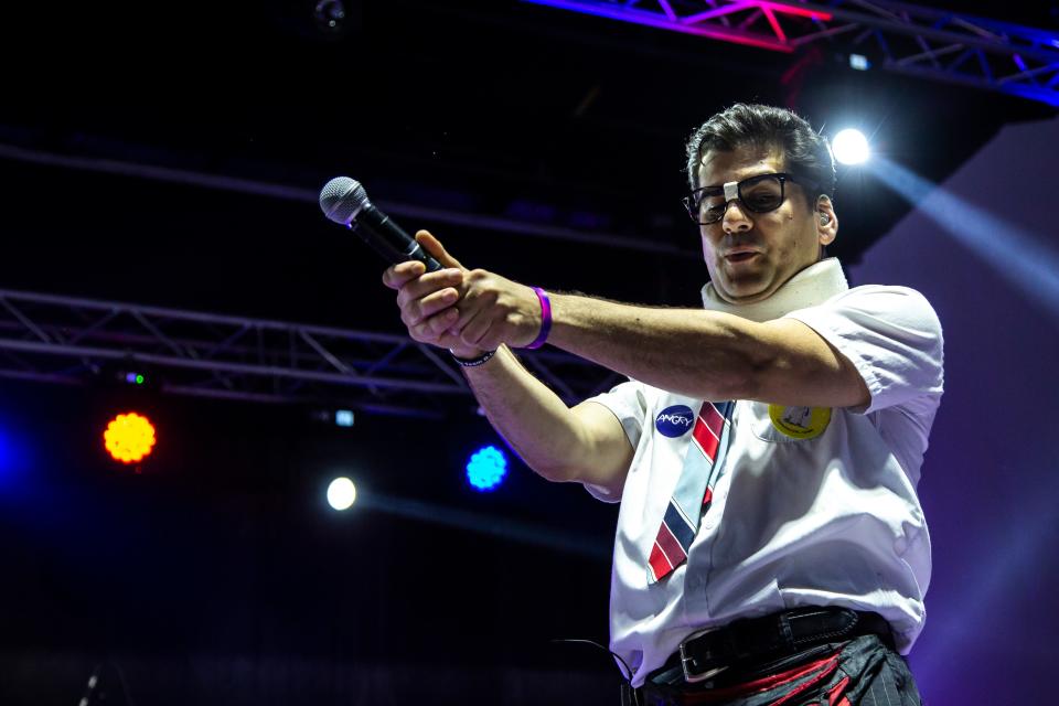The Spazmatics perform on July 26, 2019, in Burlington, Iowa. The band will perform at Brewster Street Icehouse's downtown Corpus Christi location on Friday, Oct. 7.