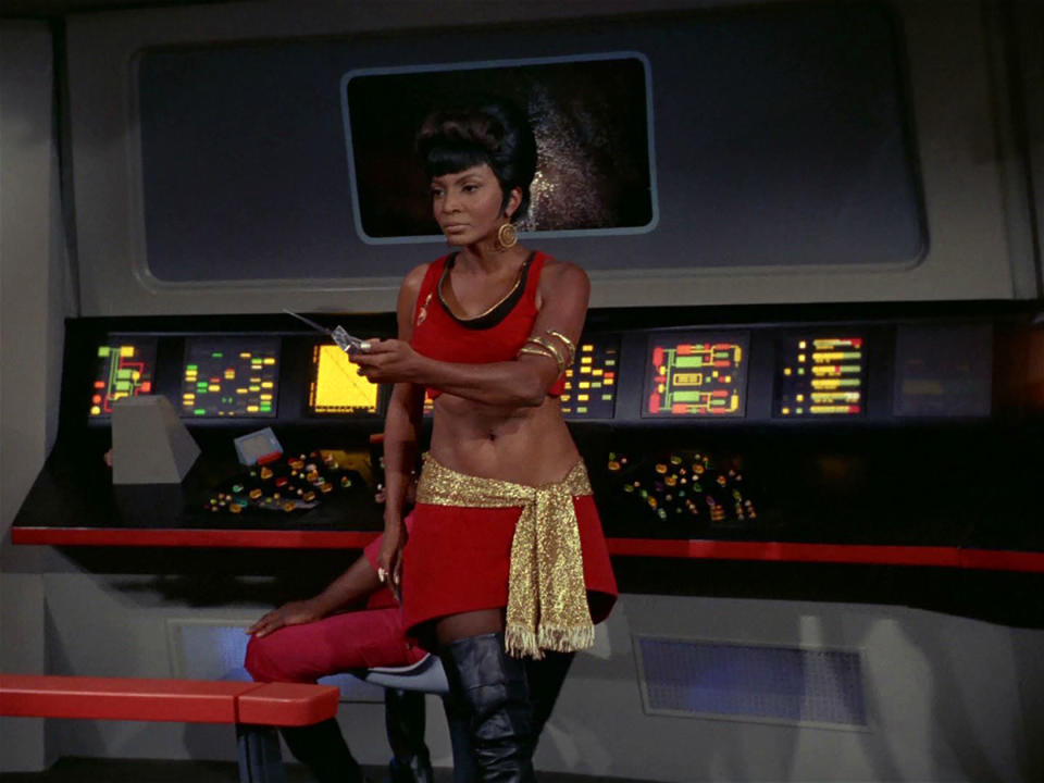 Nichelle Nichols in Star Trek