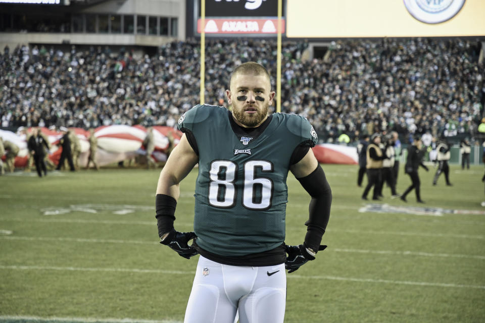 Philadelphia Eagles tight end Zach Ertz