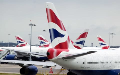 BA said it had apologised to customers for the 'error' - Credit: Getty