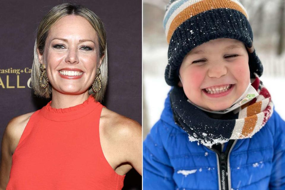 <p>Arturo Holmes/Getty; Dylan Dreyer/Instagram</p> Dylan Dreyer celebrates son Calvin