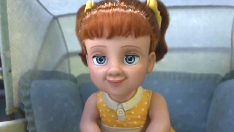 Gabby Gabby in Toy Story 4.