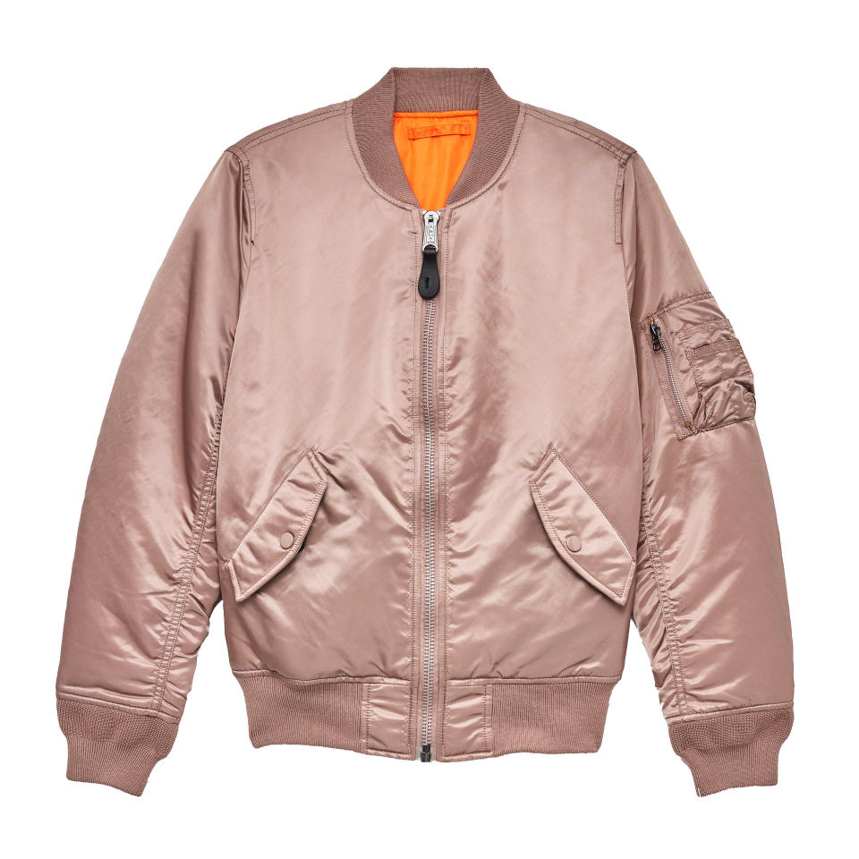 REVERSIBLE BOMBER JACKET